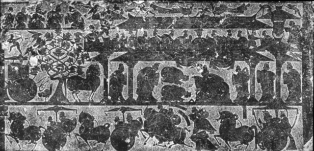 В китайских монастырях стали вырезать из дерева рельефные тексты и иконы в зеркальном отражении.