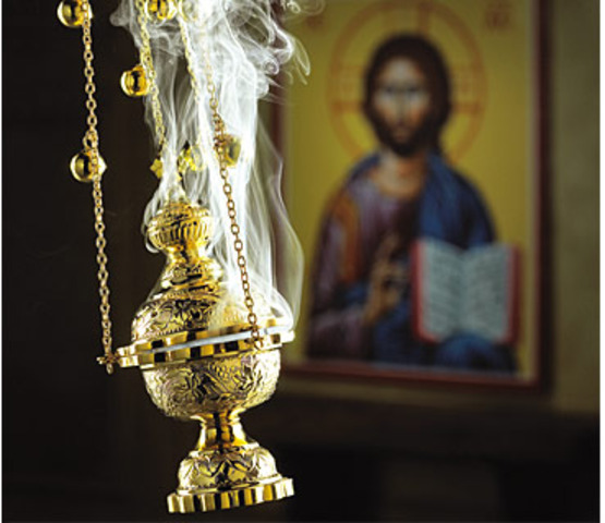Incense introduced into the church service.