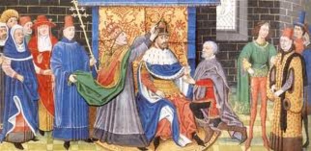 Emperor Charlemagne Crowned