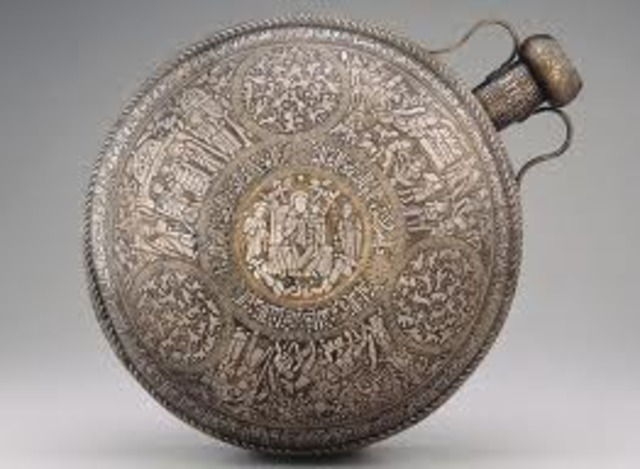 canteen with episodes of the life of christ