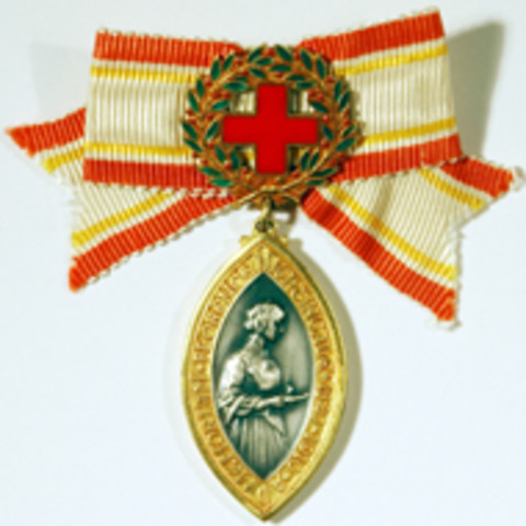 Florence met Queen Victoria where she was awarded the Royal Red Cross.