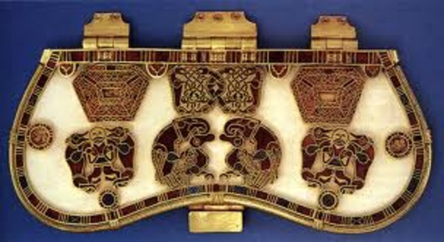 Purse cover from Sutton Hoo