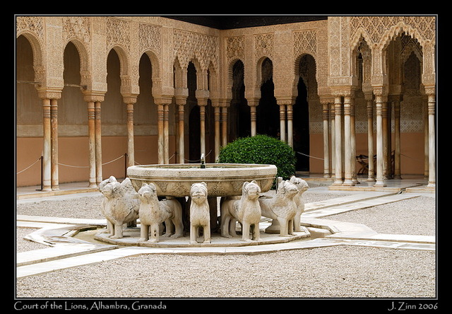 Court of Lions From the Alhambra
