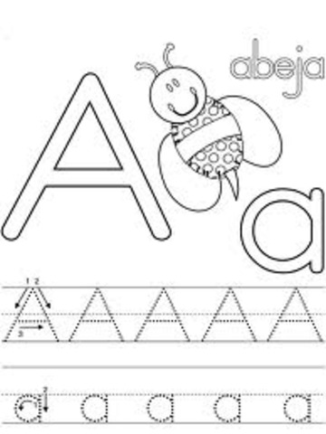 ¡¡MI PRIMERA FICHA DE LETRAS!!