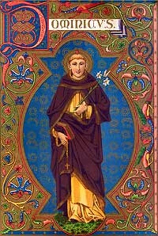 Apparation of Mary to St. Dominic