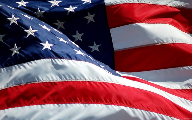 Вперше підняли прапор США