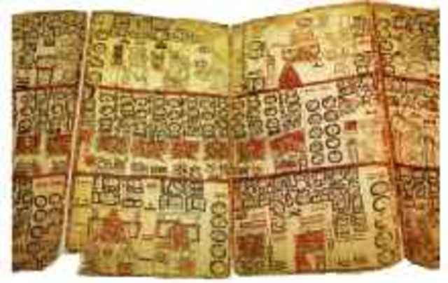 Manufacture of Bark Paper by Mayans
