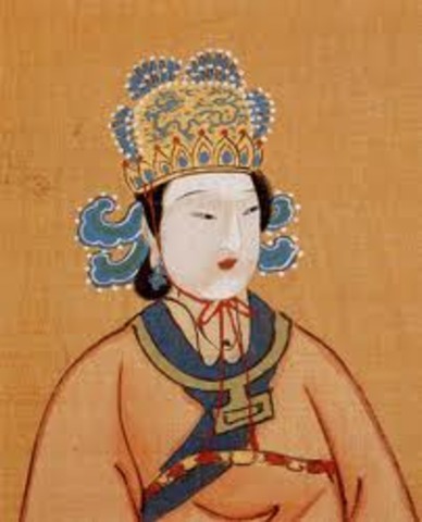 Wu Zetian takes the throne