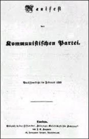 Manifiesto comunista de Carlos Marx