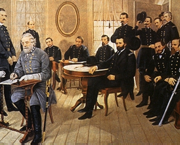 April 9 1865 signalled