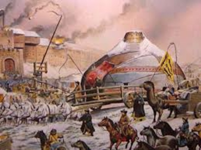 Kublai Khan captures the capital of the Southern Song