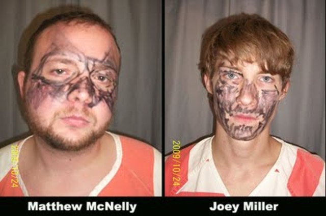 sharpie face guys arrested