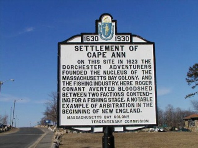 Settlement of Cape Anne/ Salem