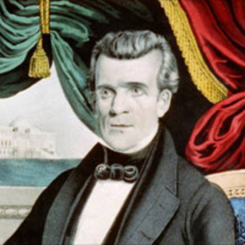James Polk elected as President