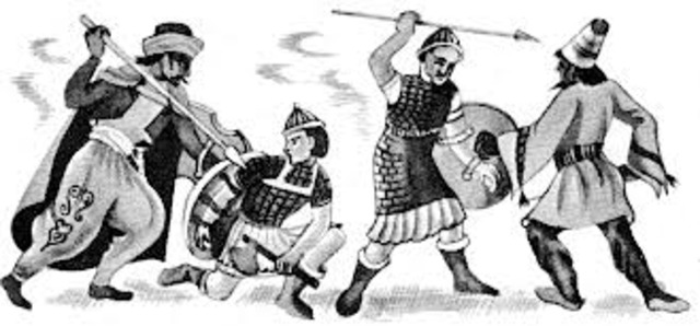 Moros lucharon españoles