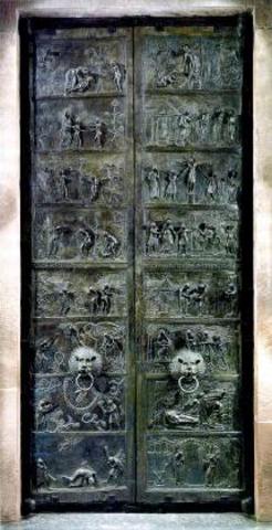 Doors with relief panels
