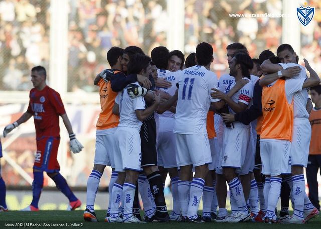 Fecha 8º: San Lorenzo 1 - Vélez 2