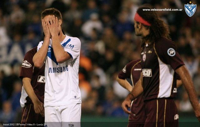 Fecha 3º: Vélez 0 - Lanús 2