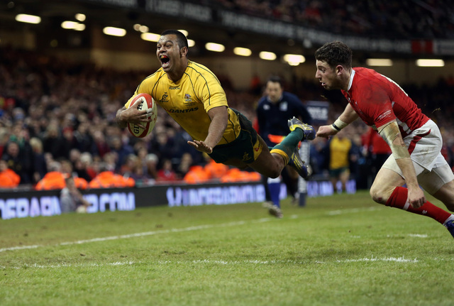 Last-gasp try costs Wales win over Australia