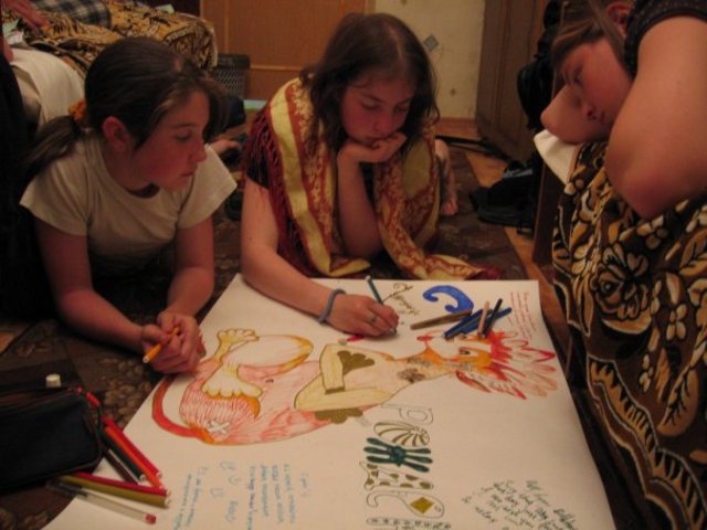 ночная подготовка подарка