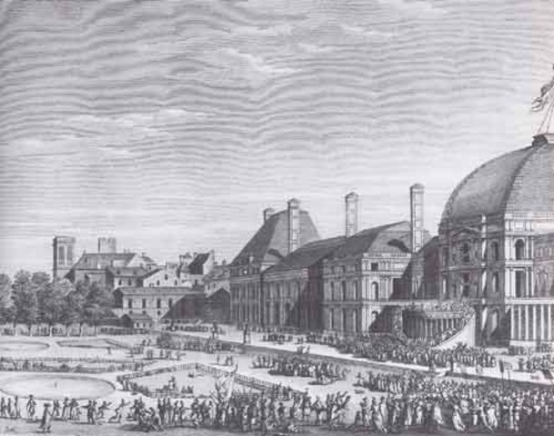 Parisians storm the Royal Palace of Tuileries