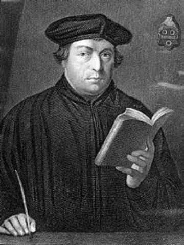 Martin Luther was declared a heretic