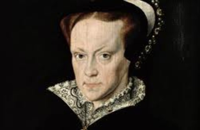 "Bloody" Mary is proclaimed Queen of England