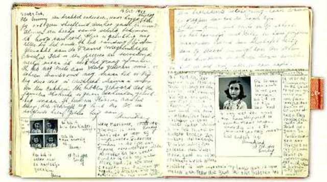 Anne wrote in her diary on June 12, 1942