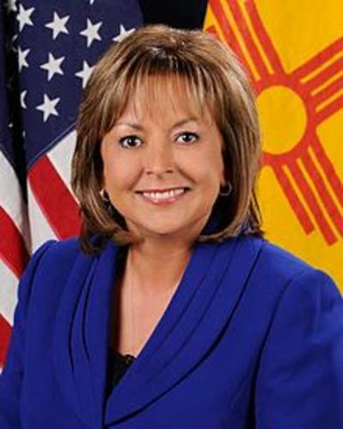 Susana Martinez became govenor