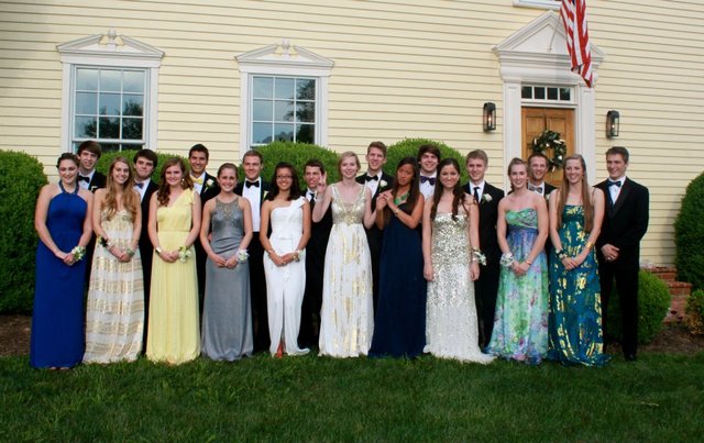 El Baile del año final del colegio