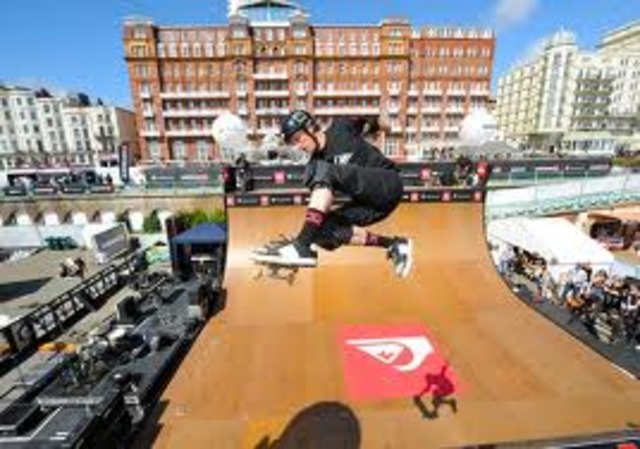 Starts Skateboarding