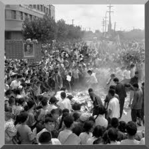 Mao's "Great and Cultural Revolution"