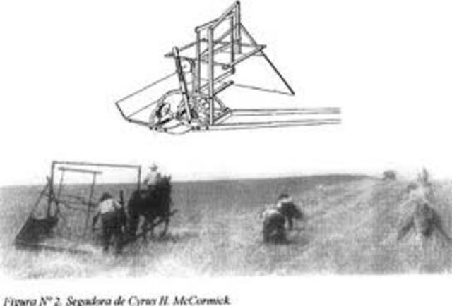 McCORMICK inventa la segadora mecànica