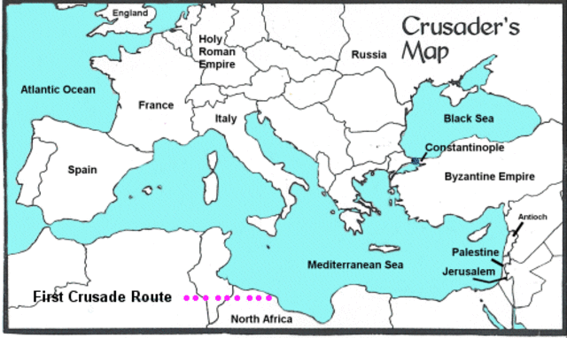 The First Crusade is Launched