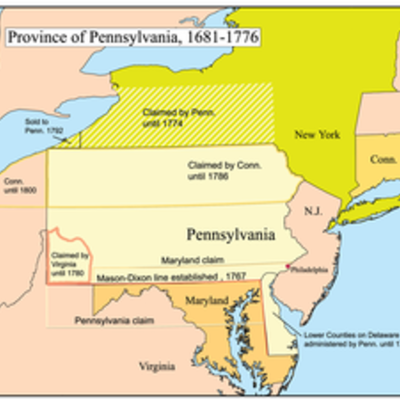 Timeline: The colony of Pennsylvania
