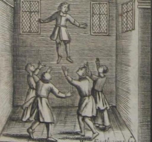 Witchcraft starts to occur in Salem