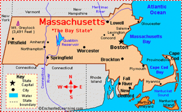 Boston becomes the capital of Massachusetts