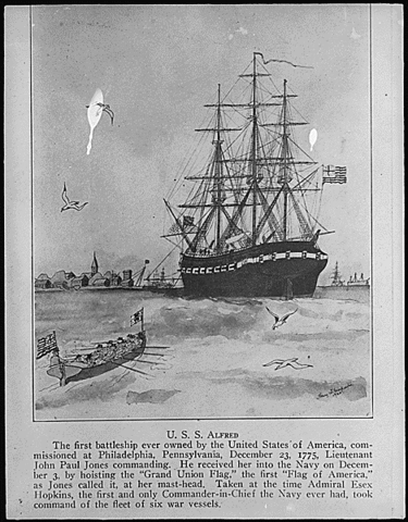 First ship of the U.S Navy