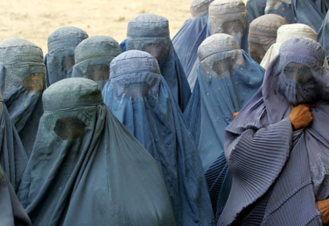 Taliban striped women's rights