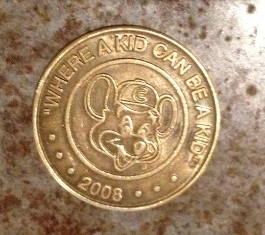 I  went  to Chucky Cheeses