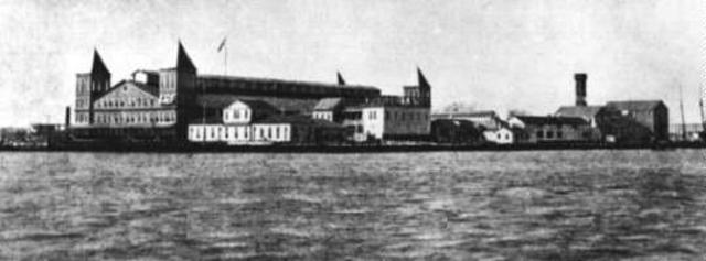 U.S. Federal Immigrant station opened on Ellis Island