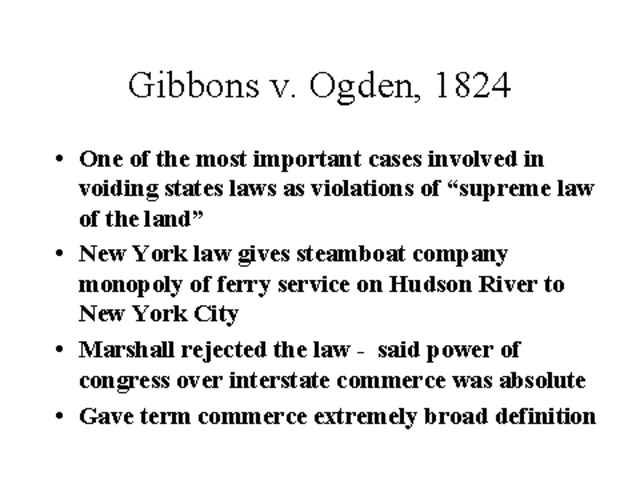 Gibbons v. Ogden