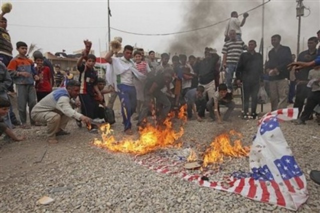 The invasion of Iraq