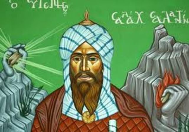 Jeruslam recaptured by the Moslems