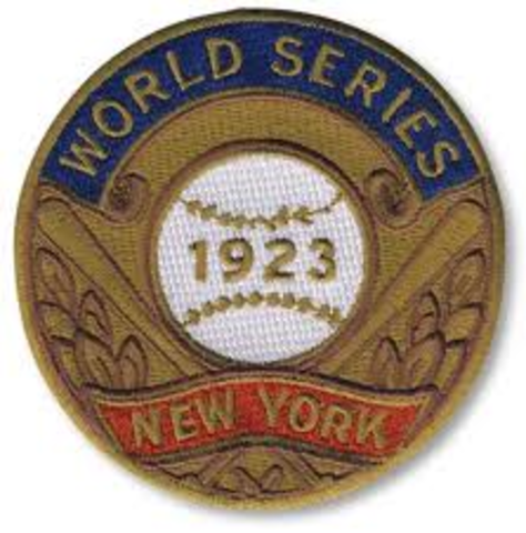 Yankees First World Series