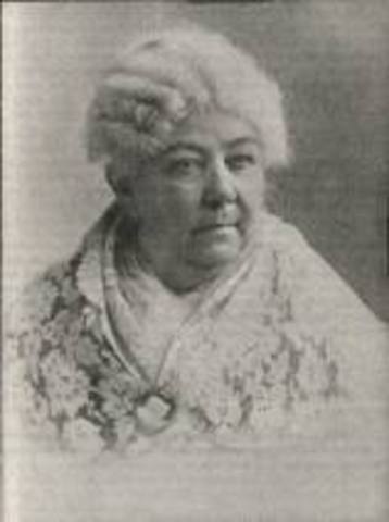 elizabeth cady stanton dies