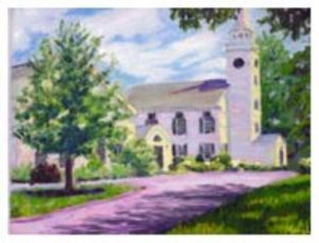 Surveying of the site for Westford's first meeting house