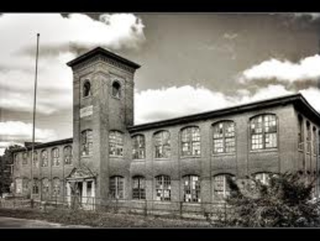 1st Mill in Forge Village Erected