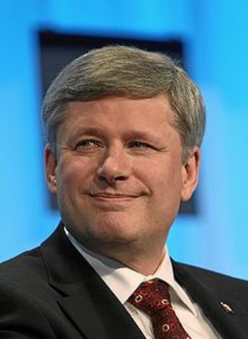 stephen harper's first day in office