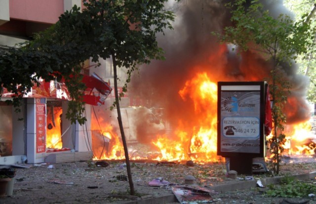 bombing in Istanbul,Turkey.